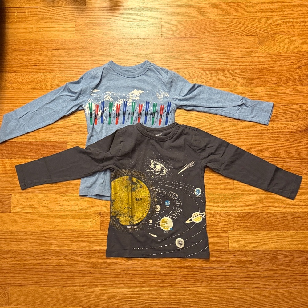 (2) Crewcuts Long Sleeve Shirts